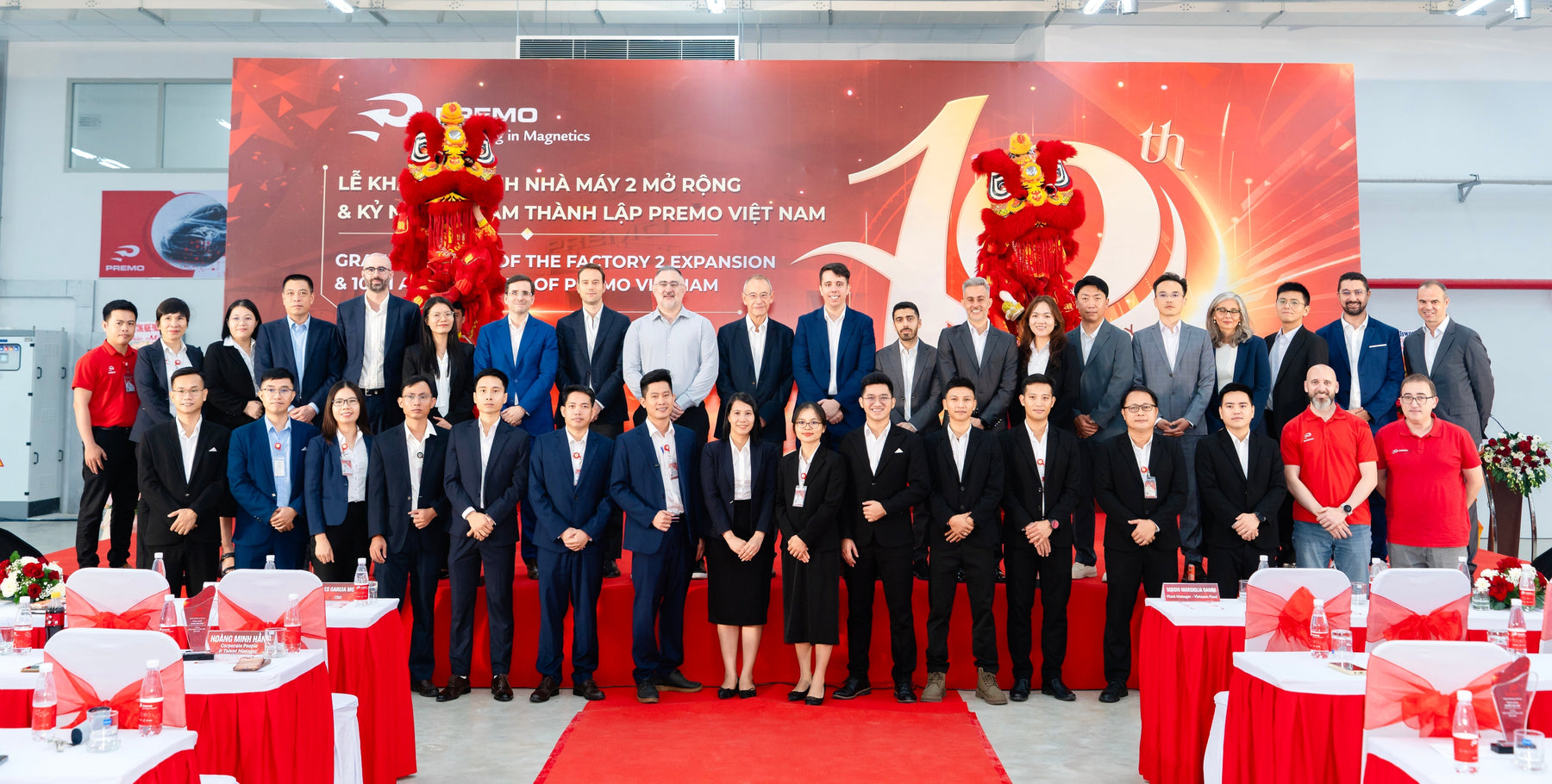 PREMO Group Expands Its Global Manufacturing Footprint with the Opening of Its New F2X Factory in Vietnam
